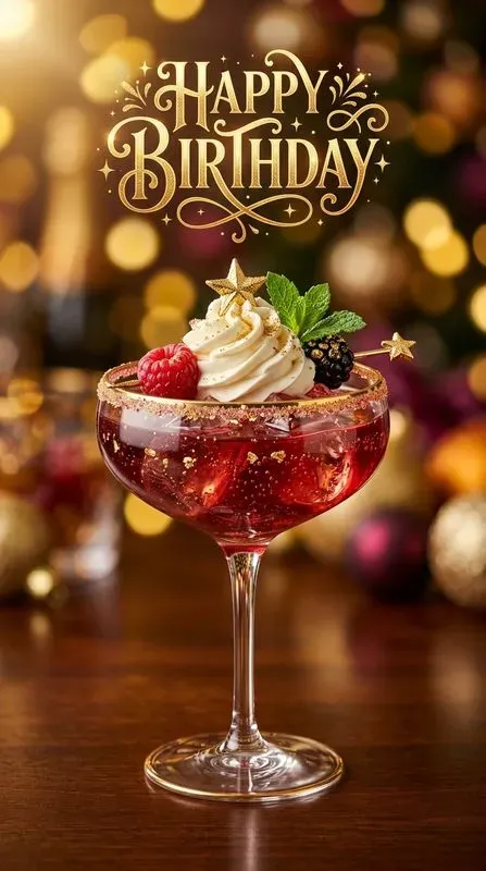 Realistic Birthday Food Photography