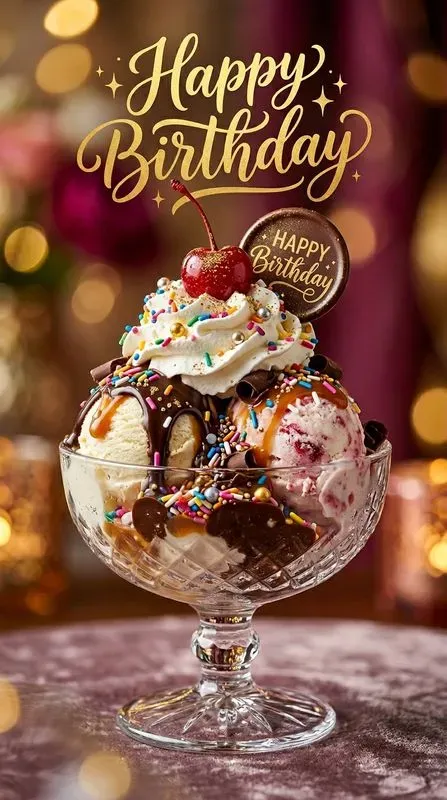 Realistic Birthday Food Photography