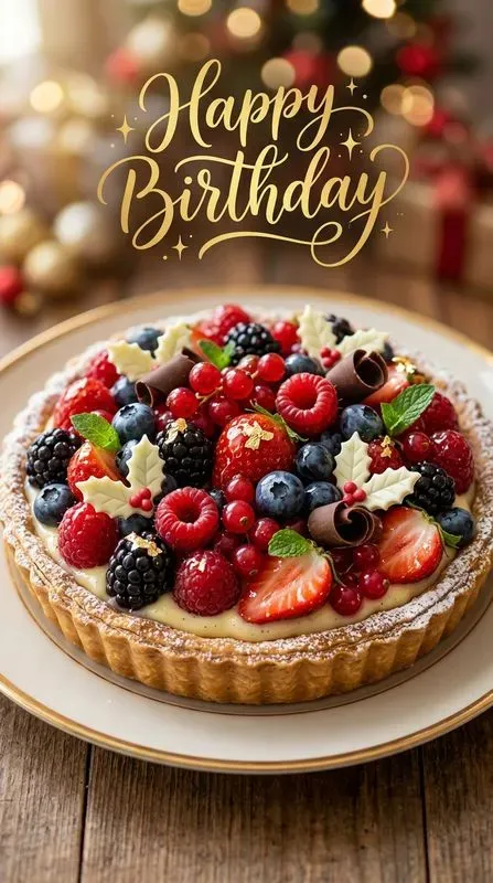 Realistic Birthday Food Photography