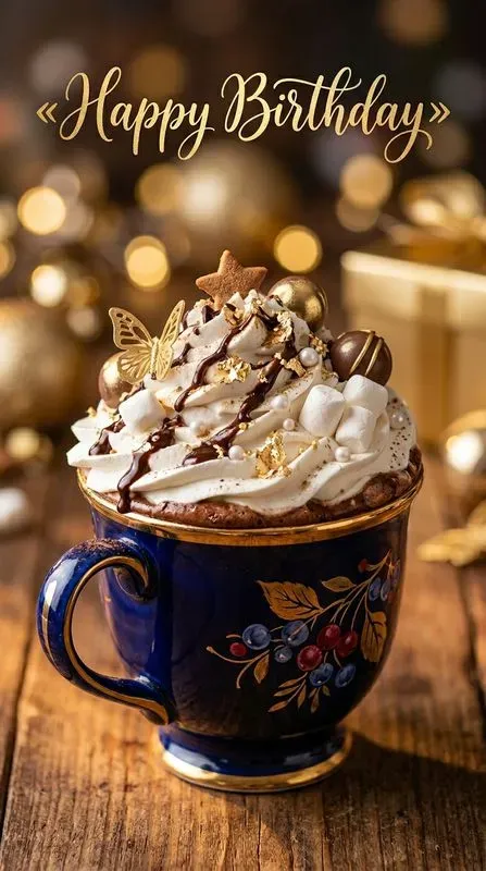 Realistic Birthday Food Photography