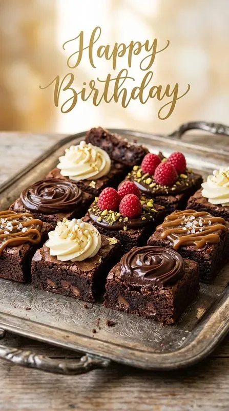 Realistic Birthday Food Photography