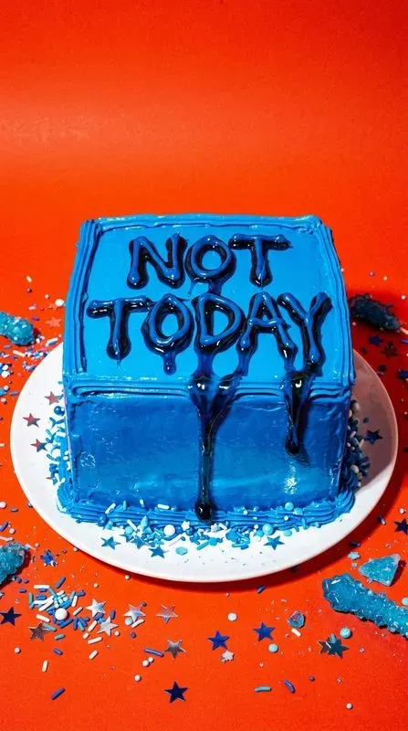 Y2k Ironic Statement Cake Posters