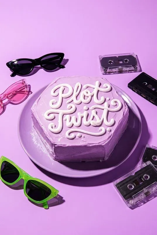 Y2k Ironic Statement Cake Posters
