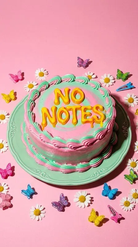 Y2k Ironic Statement Cake Posters