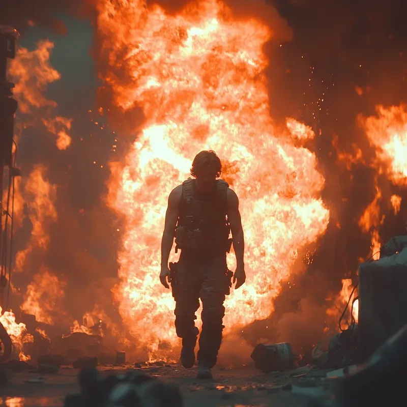 80s Movie Frame Cinematic Scenes