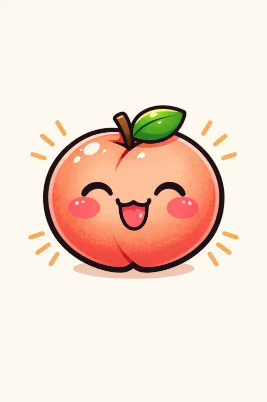Cute Cartoon Fruit Characters