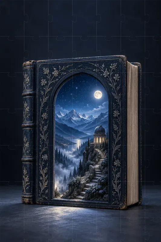 Enchanted Book Doorway Posters