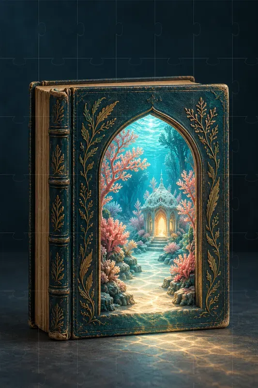 Enchanted Book Doorway Posters
