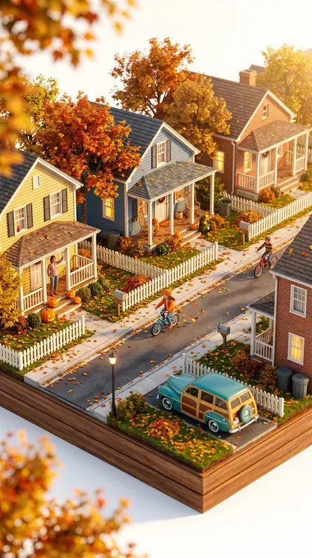 Isometric 3D Dioramas
