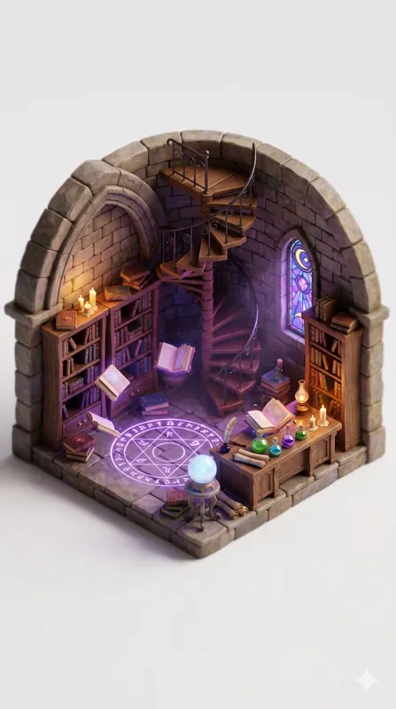 Isometric 3D Dioramas