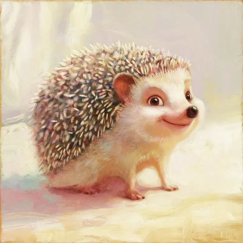 Whimsical Pastel Animal Portraits