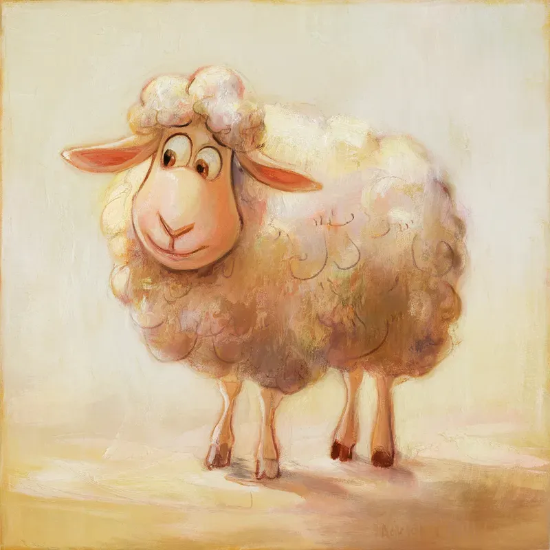 Whimsical Pastel Animal Portraits
