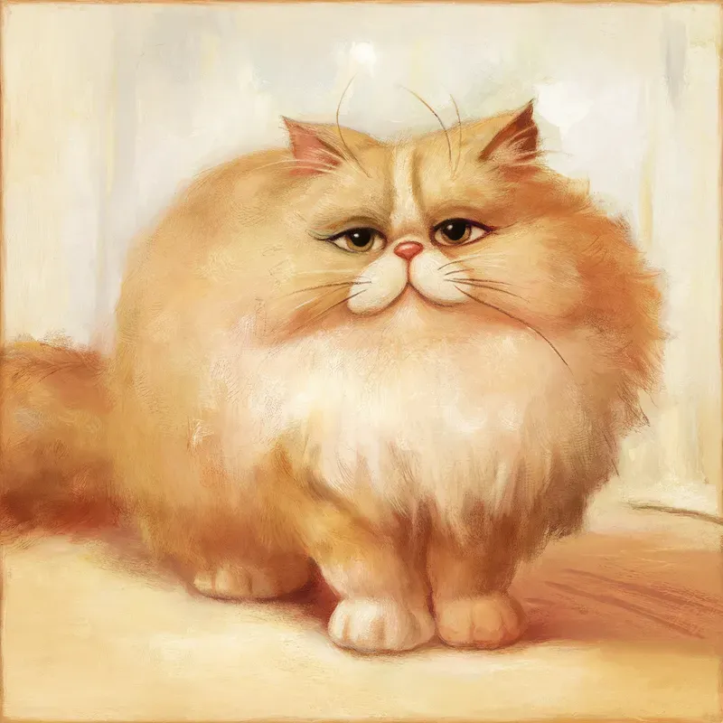 Whimsical Pastel Animal Portraits