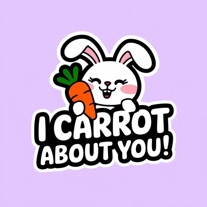 Cute Changeable Text Stickers