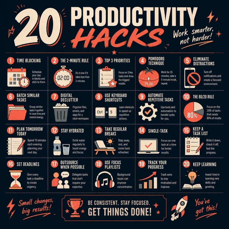 Creative Tips Infographics