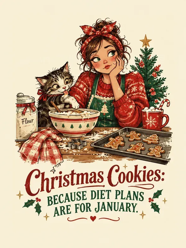 Xmas Witty Wordsmiths Tshirt Prints