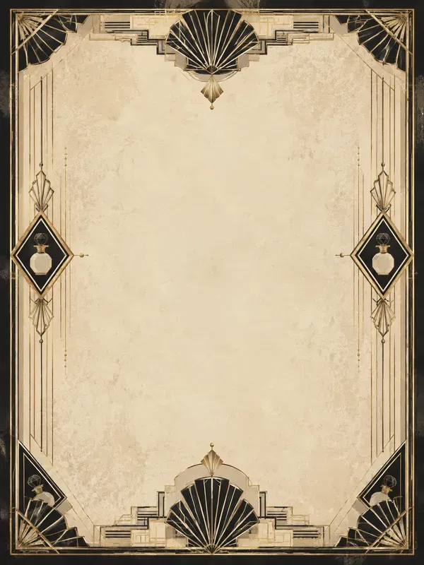 Art Deco Junk Journal Page Generator