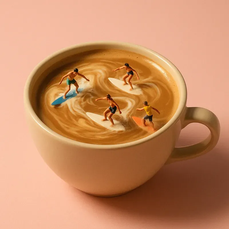 Miniature Surreal Landscapes