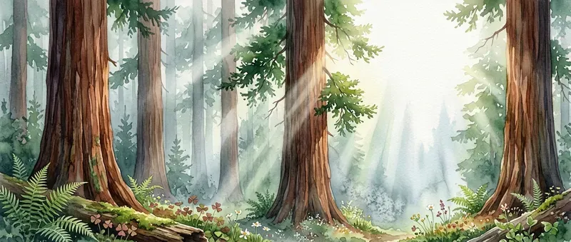 Eco Travel Hero Watercolor Backgrounds