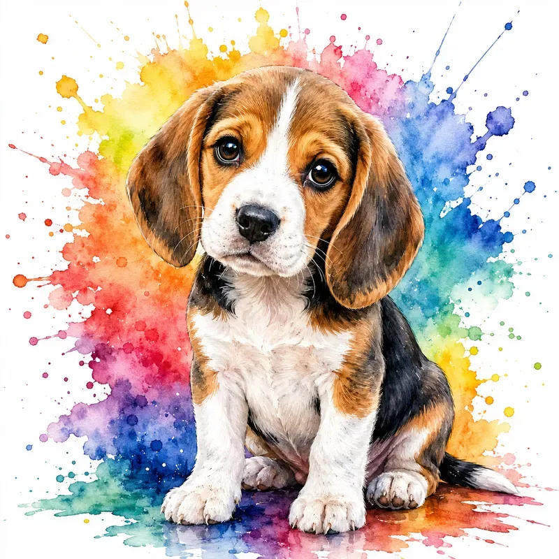 Color Splash Pet Portraits