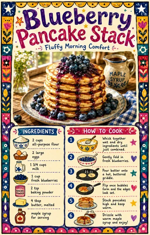 Recipe Infographic Poster Generator