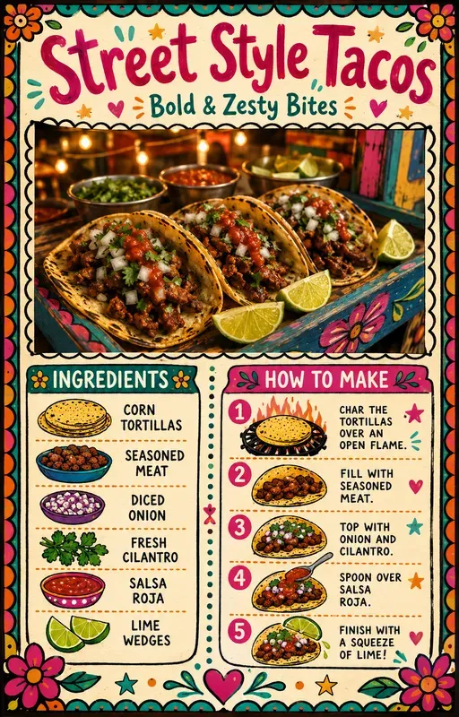Recipe Infographic Poster Generator