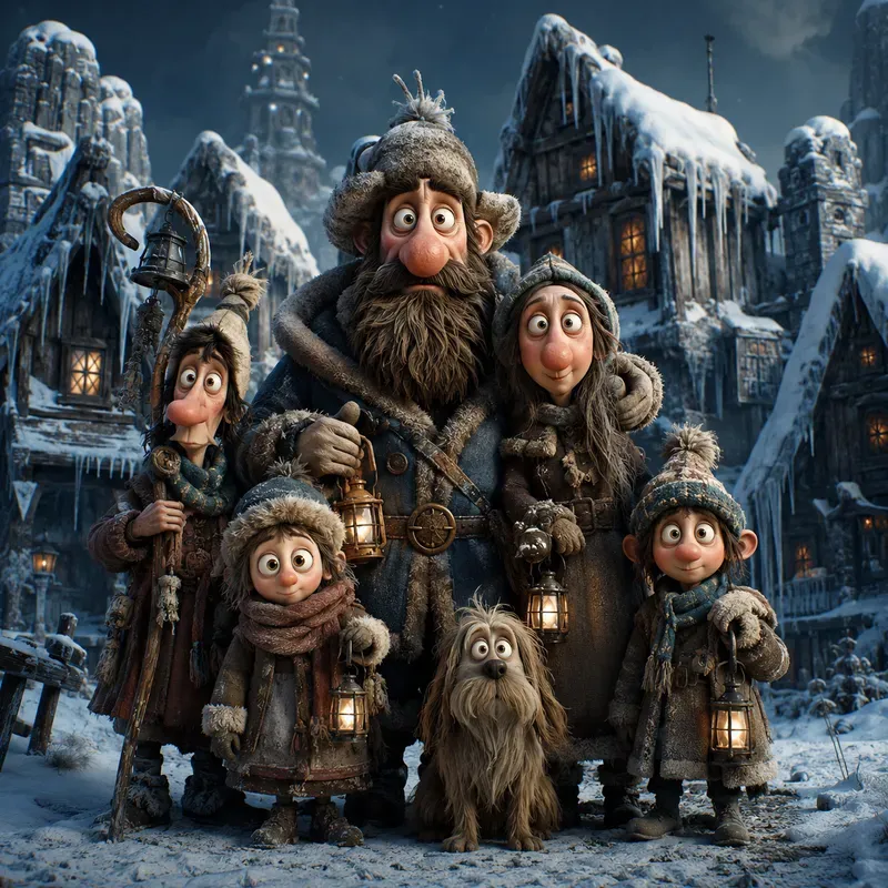 Cinematic Storybook Characters