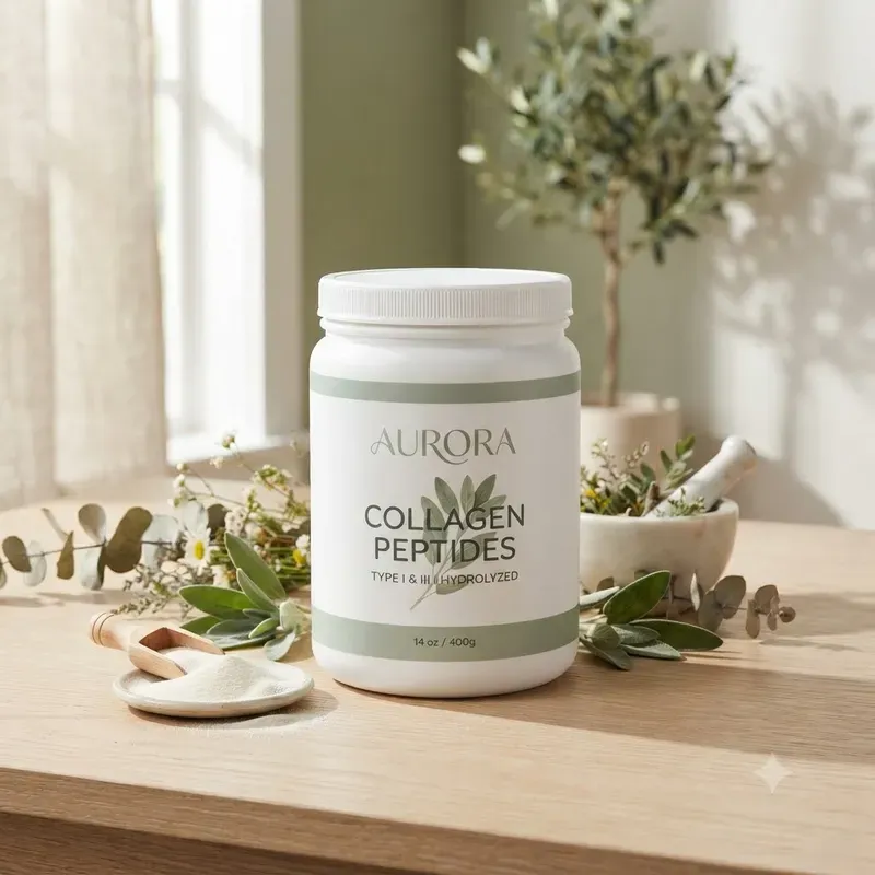 Supplement Label Hero Product Photo Builders