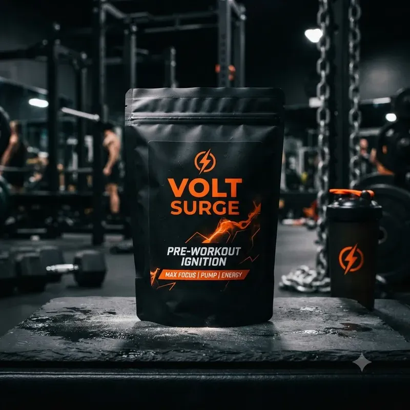 Supplement Label Hero Product Photo Builders