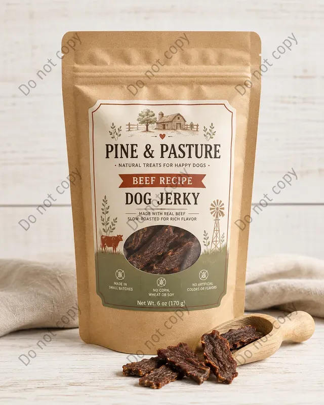 Pet Treat Pouch Mockups