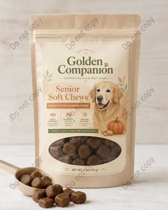 Pet Treat Pouch Mockups