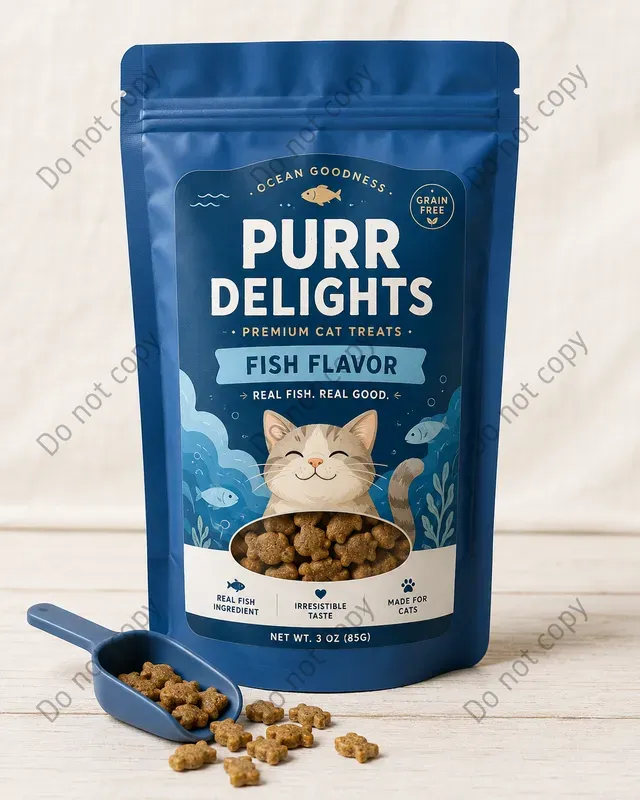 Pet Treat Pouch Mockups