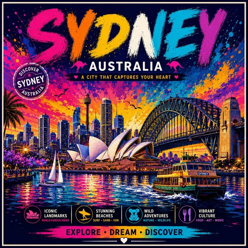 Vibrant Pop Art Travel Poster Kits