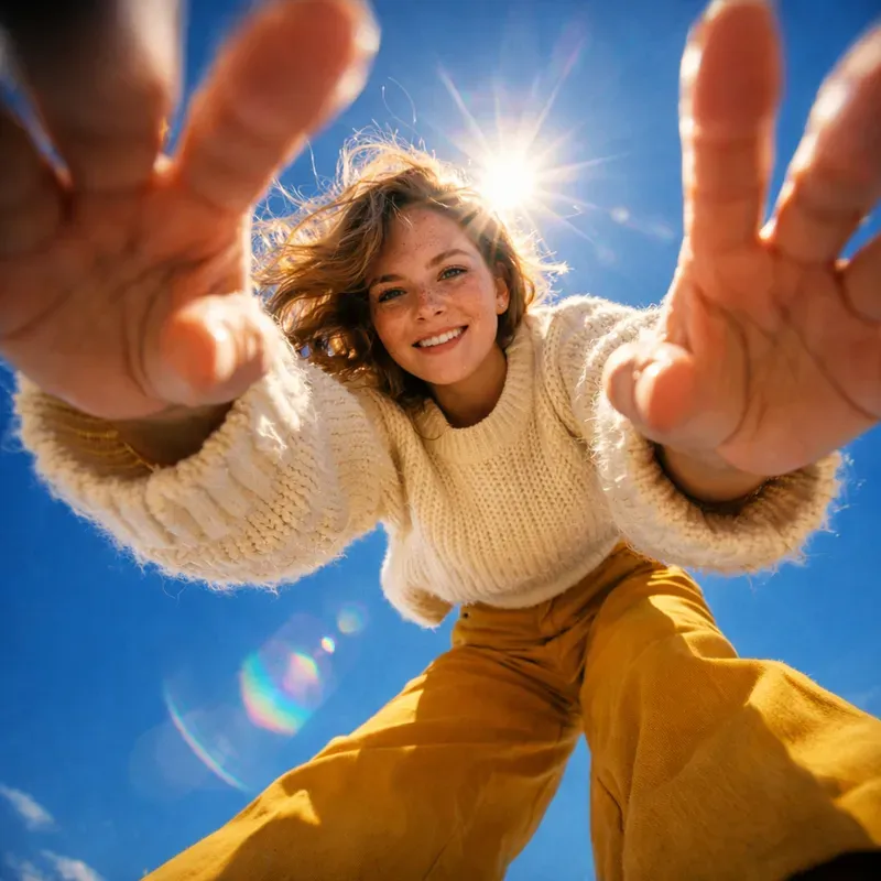 Dynamic Lowangle Fisheye Portraits