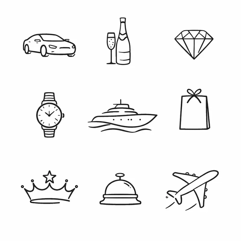 Minimalist Handdrawn Icon Systems