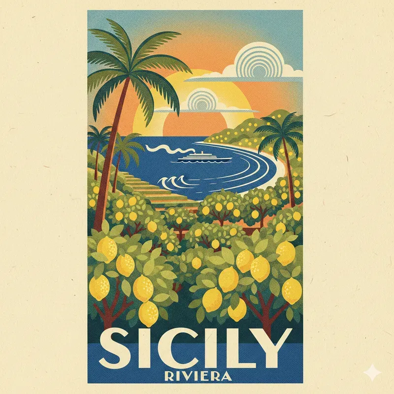 Vintage 1920s Travel Posters