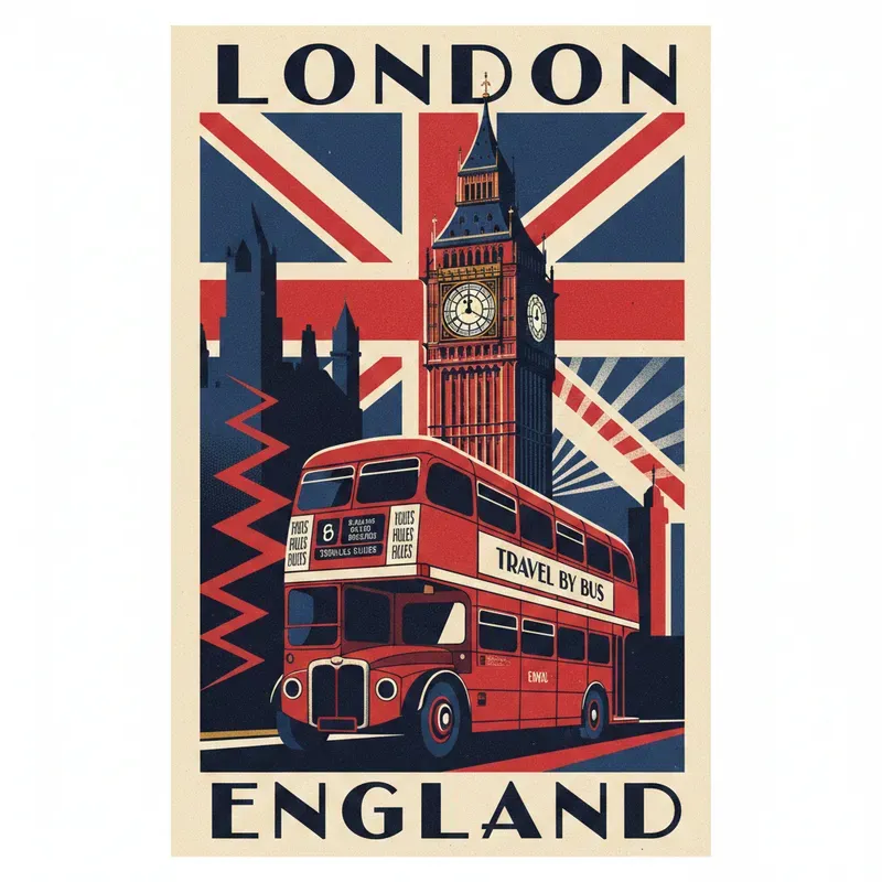 Vintage 1920s Travel Posters