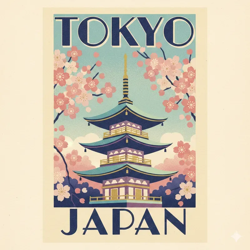 Vintage 1920s Travel Posters