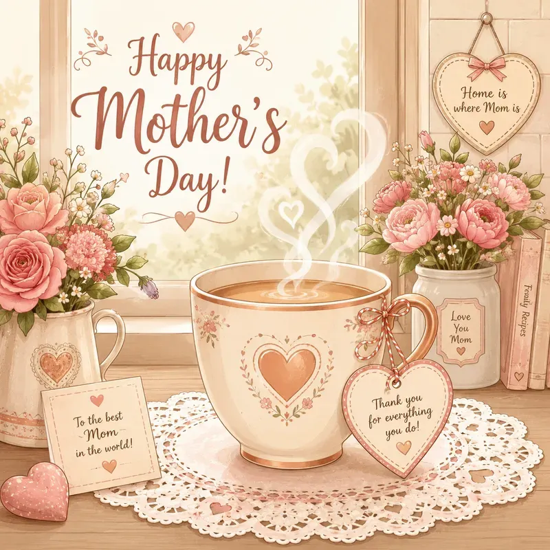 2D Mothers Day Card Collections