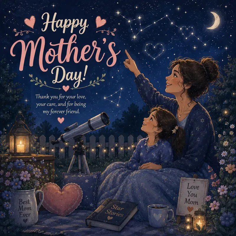 2D Mothers Day Card Collections