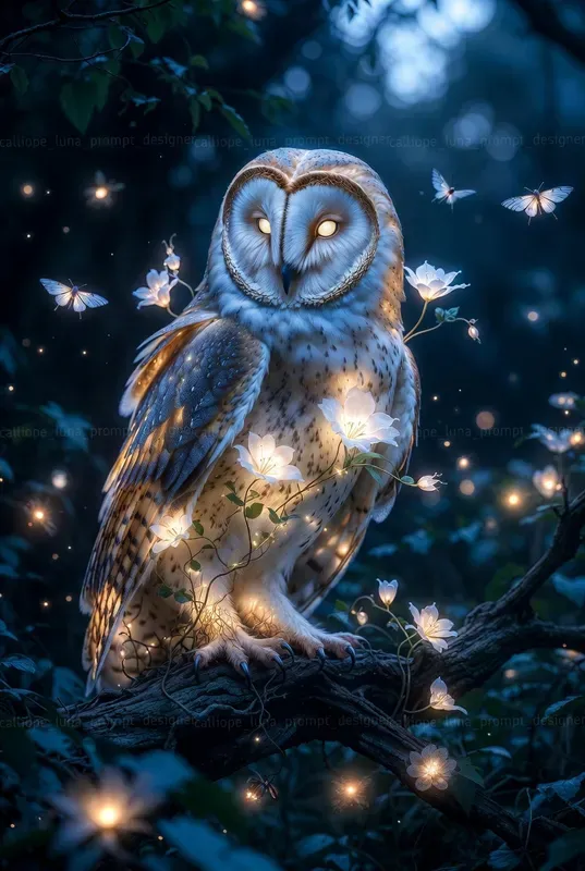 Lunar Blossom Spirit Portraits