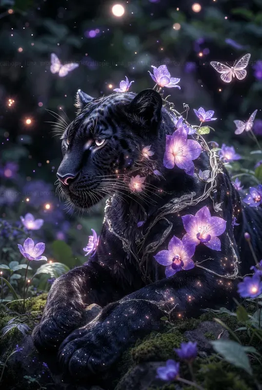 Lunar Blossom Spirit Portraits