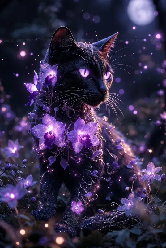 Lunar Blossom Spirit Portraits