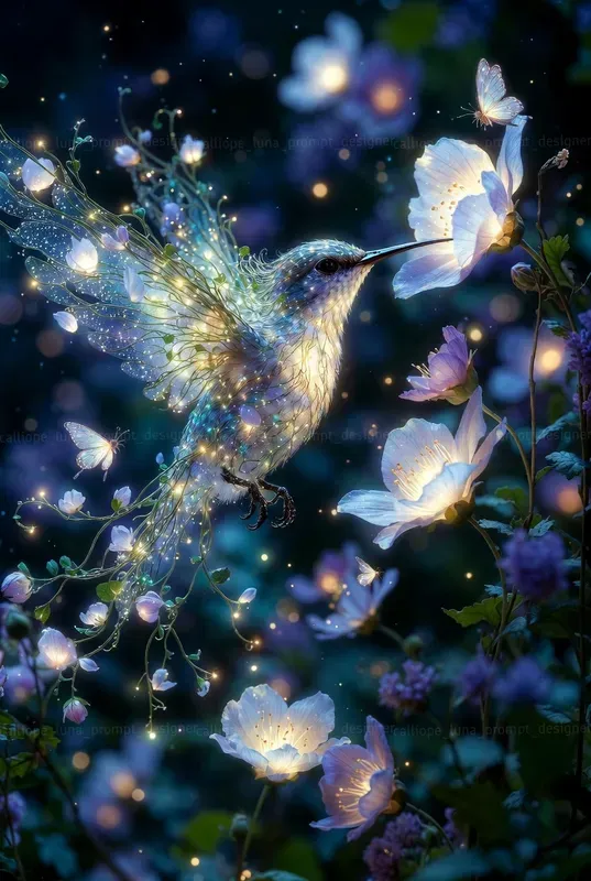 Lunar Blossom Spirit Portraits