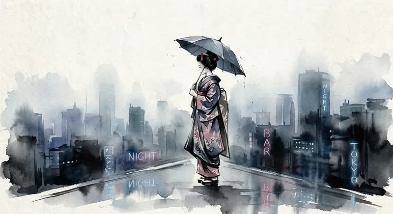 Japanese Water Color Art