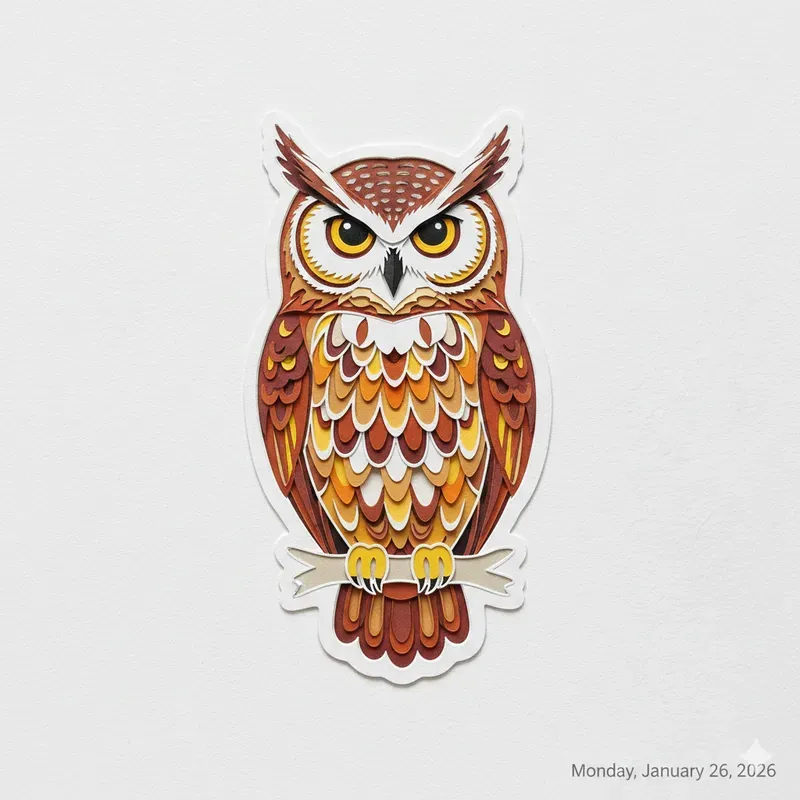 Layered Paper Cut Animal Art Collections