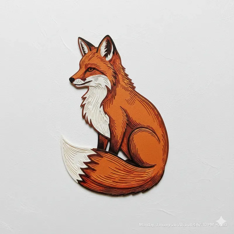 Layered Paper Cut Animal Art Collections