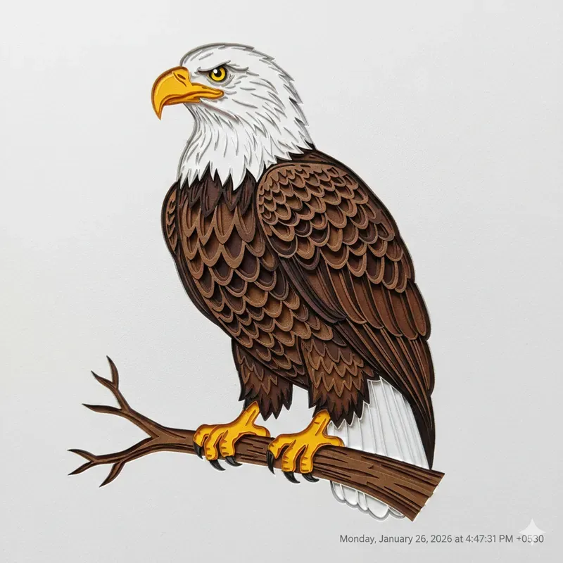 Layered Paper Cut Animal Art Collections