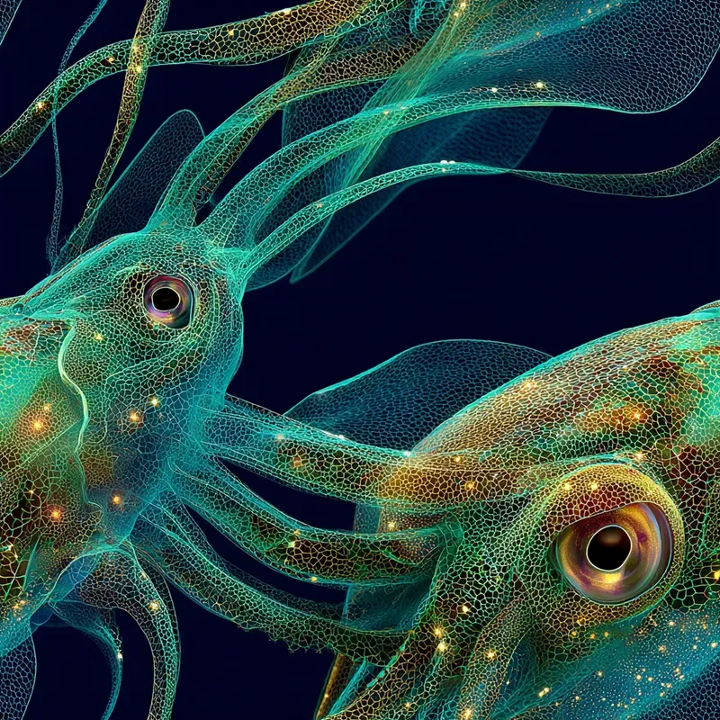 Neon Abyss Seamless Synthwave Patterns