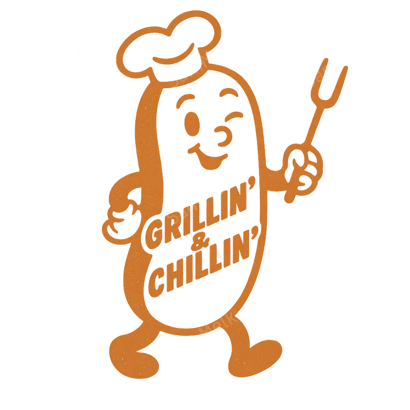 Chibi Style Retro Tshirt Mascot Art